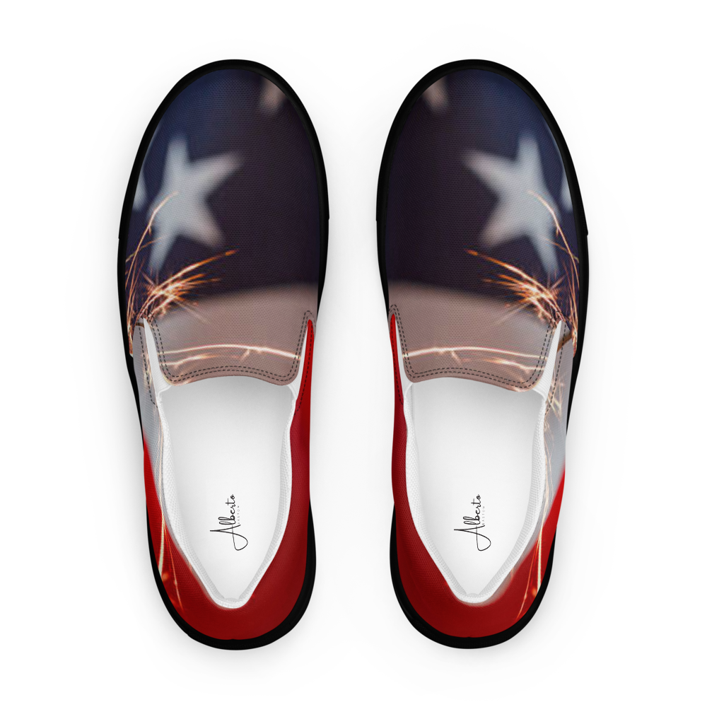 Men’s America slip-on canvas shoes