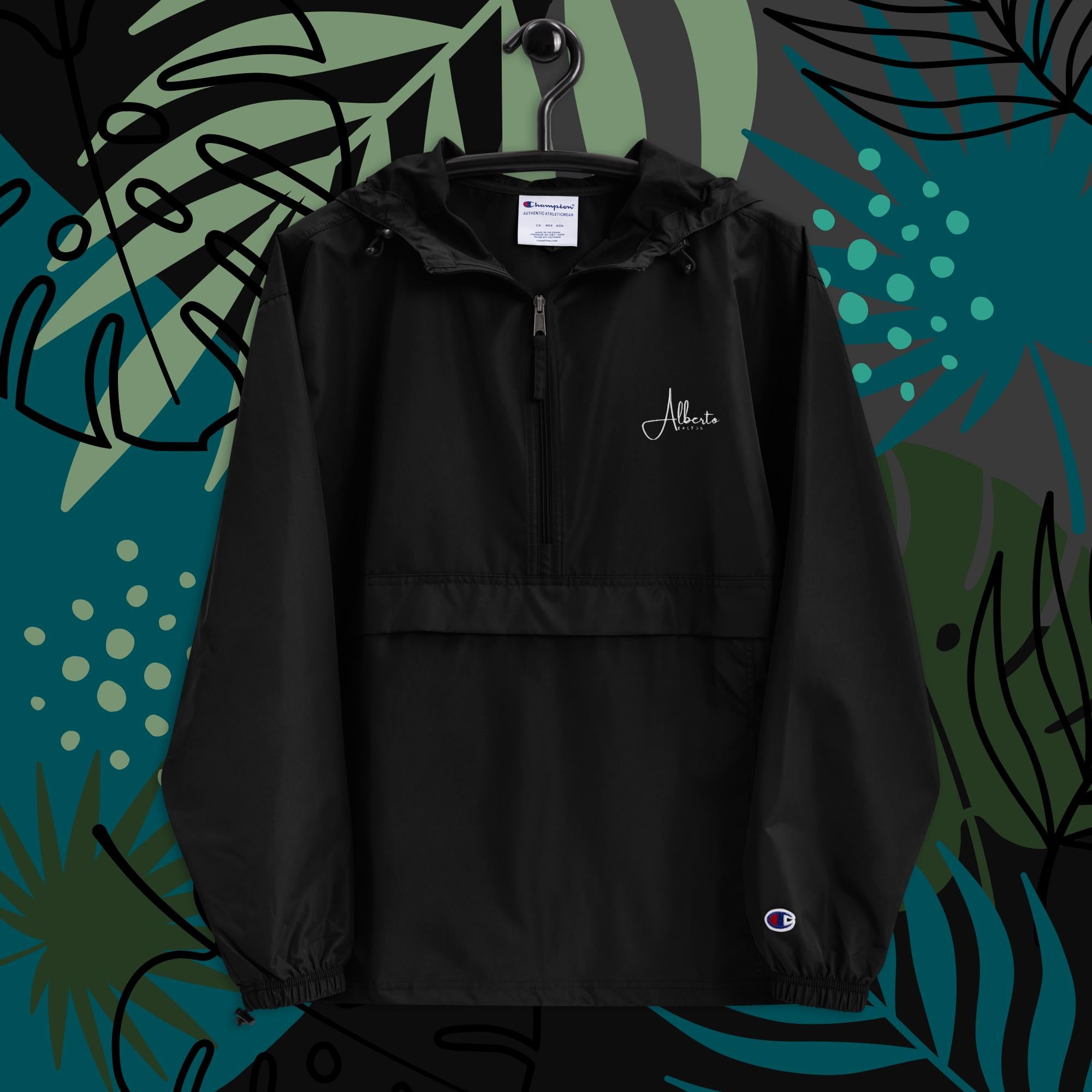 Alberto Embroidered Champion Packable Jacket – Ability Apparel
