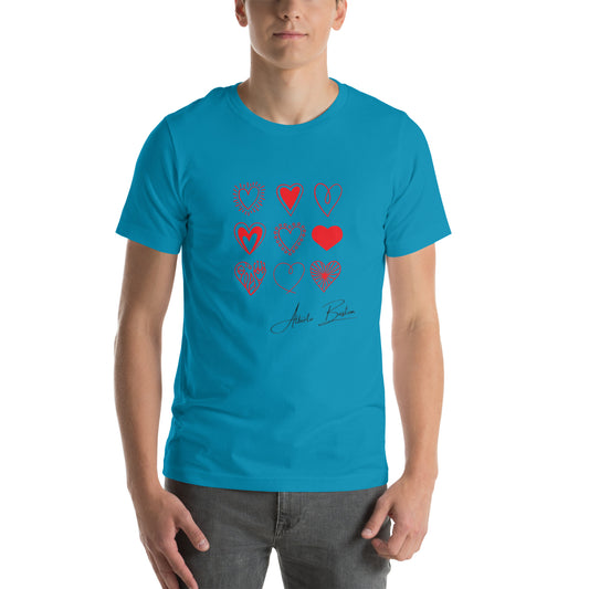 9 Hearts Unisex T-Shirt