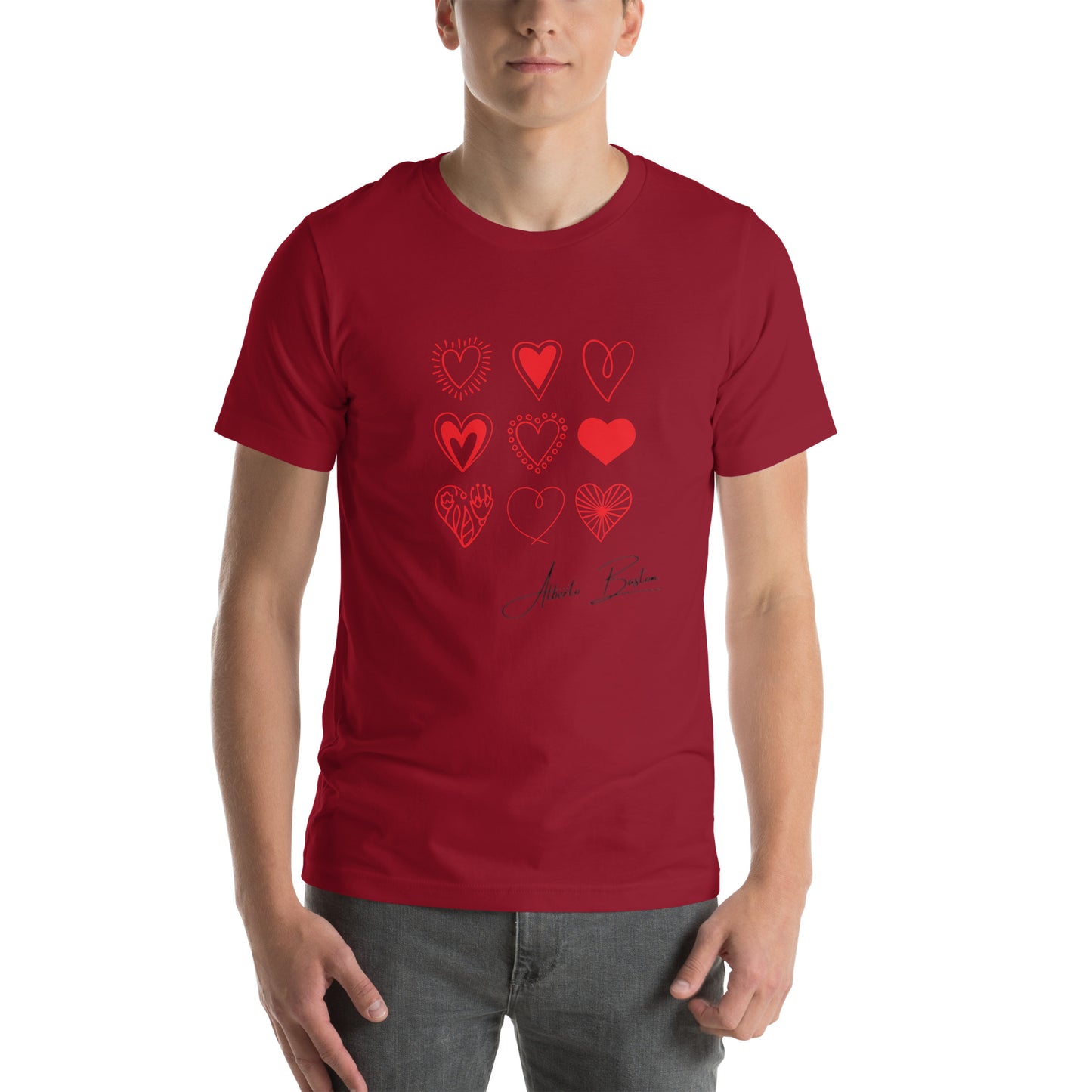 9 Hearts Unisex T-Shirt