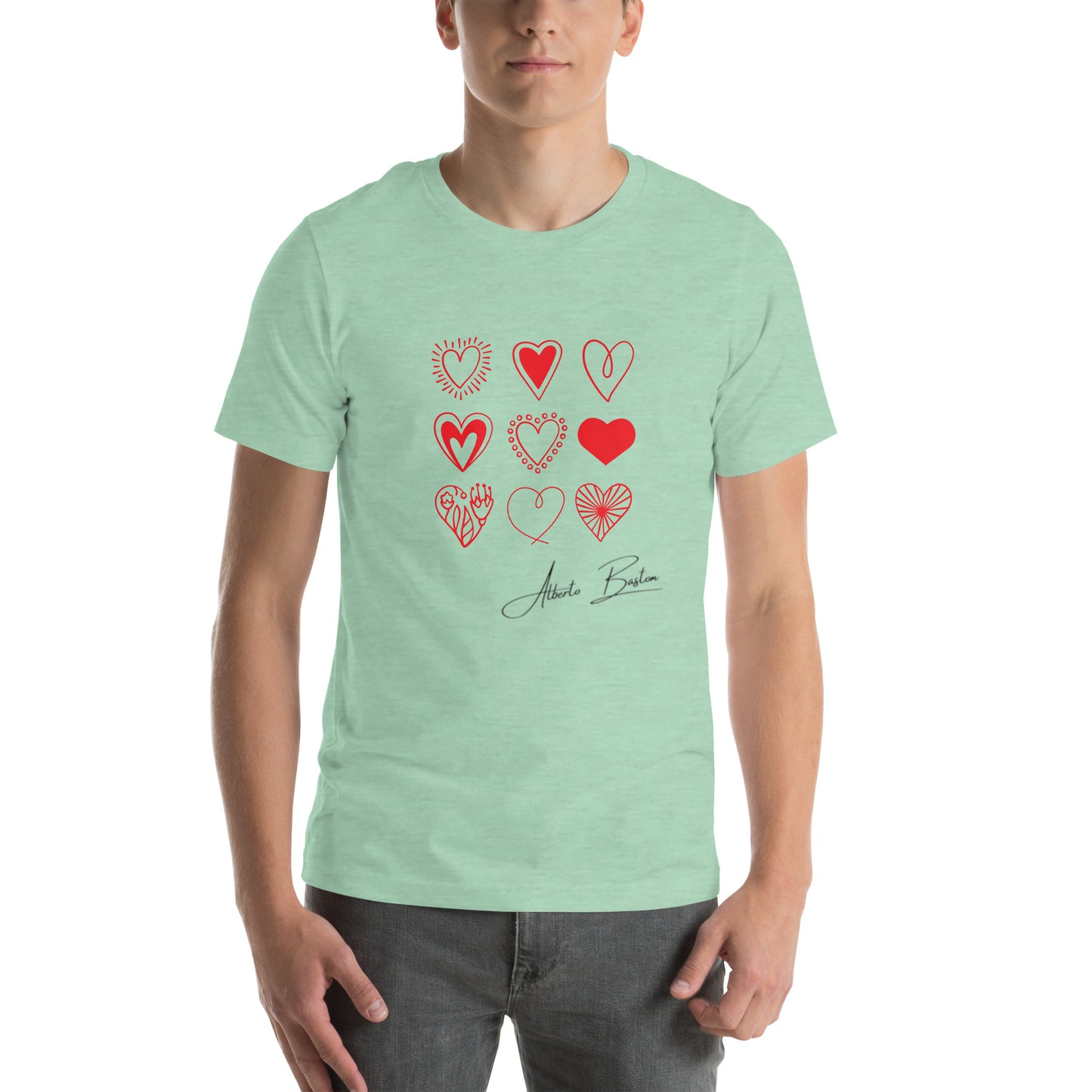 9 Hearts Unisex T-Shirt